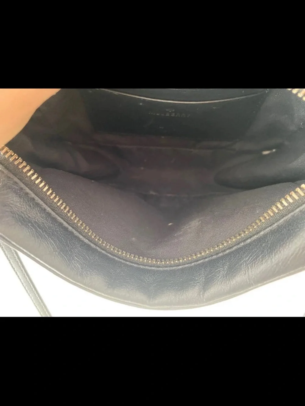 Mulberry Black Leather Crossbody Bag